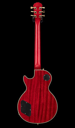 Used Epiphone Les Paul Custom Flame Top (2000) - Heritage Cherry Sunburst #62295 with Hard Case