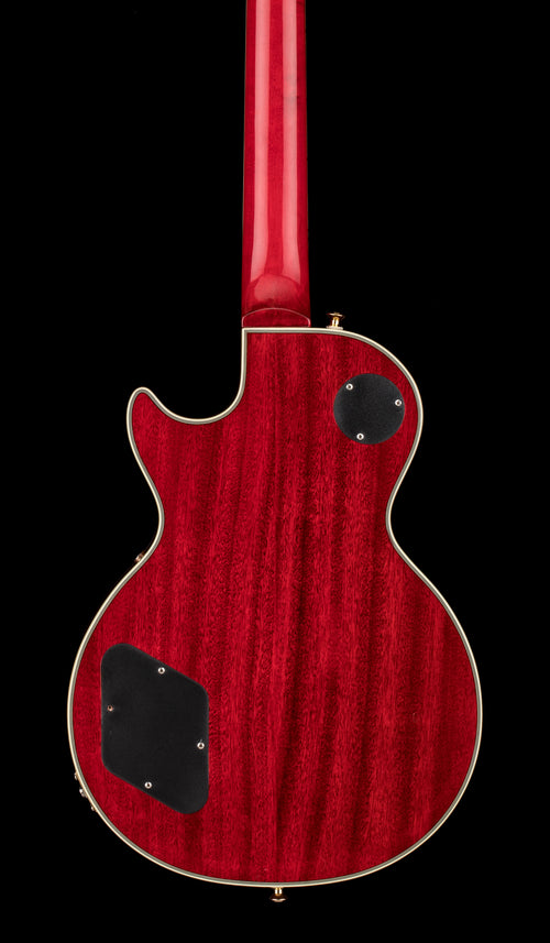 Used Epiphone Les Paul Custom Flame Top (2000) - Heritage Cherry Sunburst #62295 with Hard Case