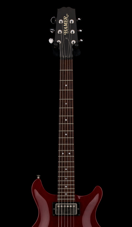 Used Hamer Limited Edition 25th Anniversary Artist (1999) - Cherry Transparent #49984 with Original Hard Case
