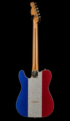 Fender Buck Owens Telecaster - Red, Silver, and Blue Sparkle #58344