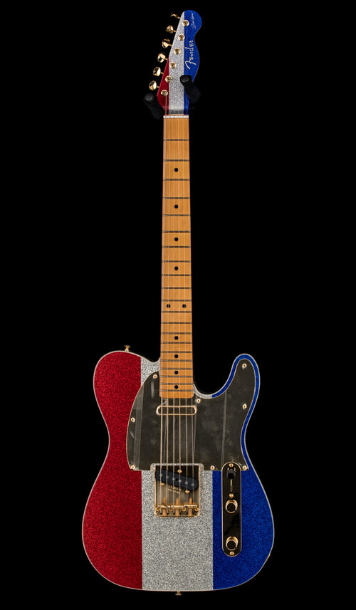 Fender Buck Owens Telecaster - Red, Silver, and Blue Sparkle #58344