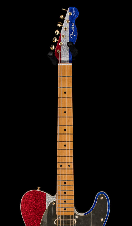 Fender Buck Owens Telecaster - Red, Silver, and Blue Sparkle #58344