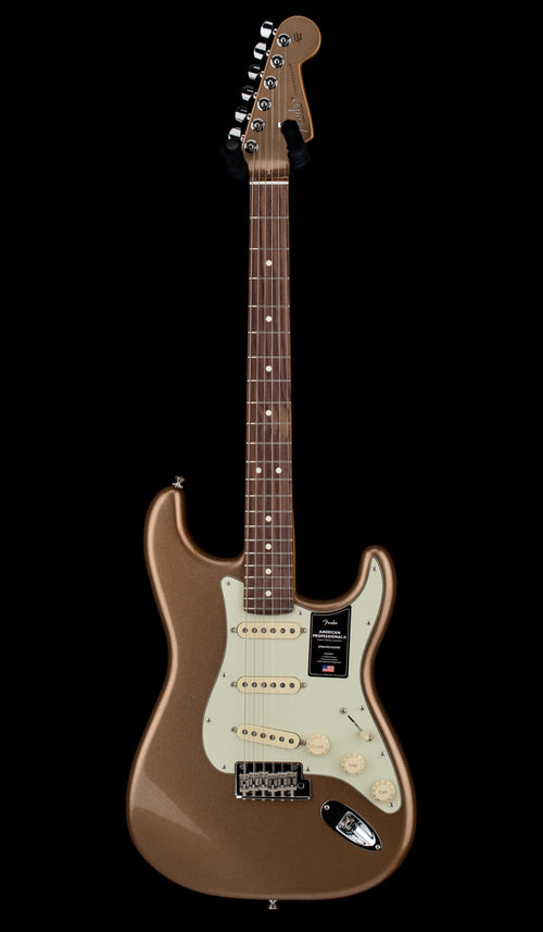 Fender Empire Music Exclusive Limited Edition American Professional II Stratocaster - Firemist Gold Metallic #24506