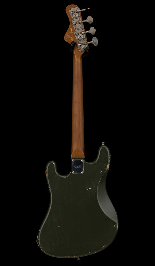 Castedosa Guitars JPC Short Scale Bass - Aged Olive Drab #541 (Empire Exclusive)