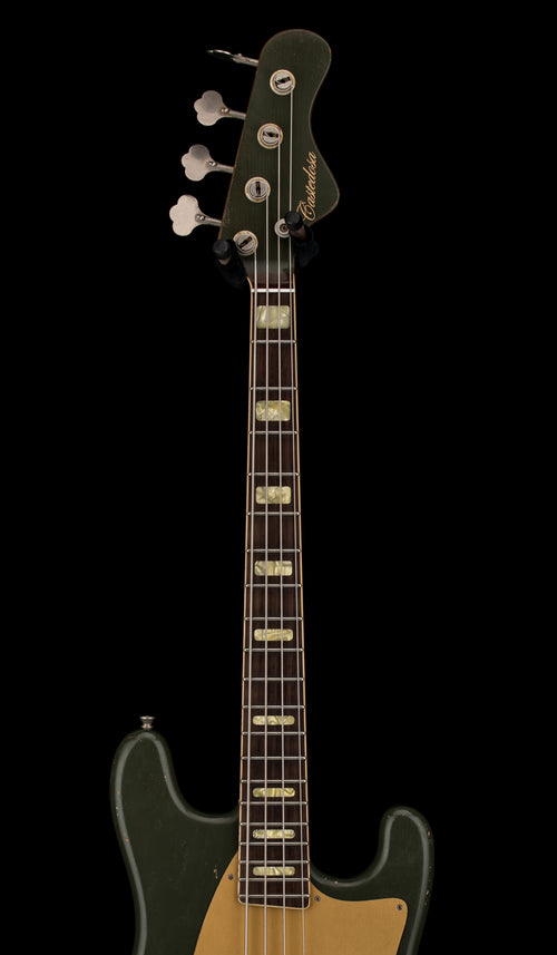 Castedosa Guitars JPC Short Scale Bass - Aged Olive Drab #541 (Empire Exclusive)