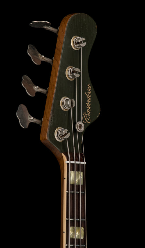Castedosa Guitars JPC Short Scale Bass - Aged Olive Drab #541 (Empire Exclusive)
