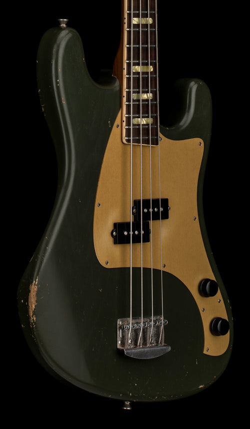 Castedosa Guitars JPC Short Scale Bass - Aged Olive Drab #541 (Empire Exclusive)
