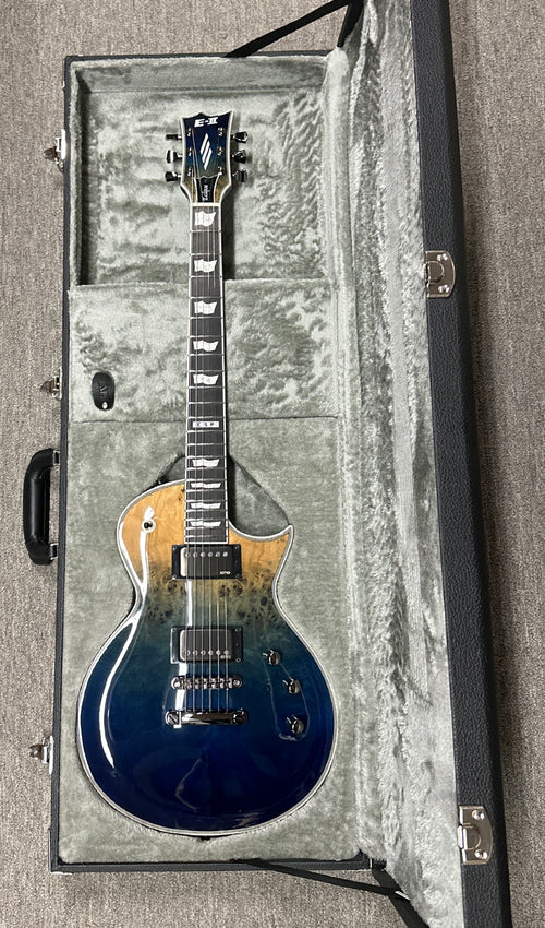 ESP E-II Eclipse - Blue Natural Fade #ES2482243 (Factory Demonstration Model)