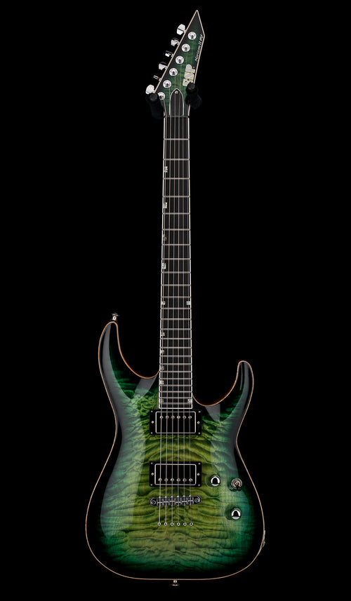ESP Horizon-II USA - Dark Lime Sunburst #25287