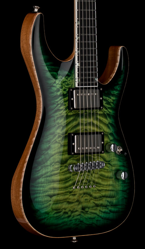 ESP Horizon-II USA - Dark Lime Sunburst #25287