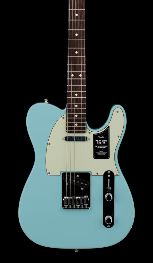Fender 75th Anniversary Player II Telecaster - Daphne Blue #15793