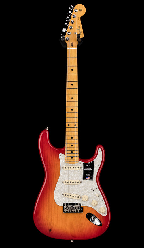 Fender American Professional Stratocaster - Aged Cherry Burst #37206
