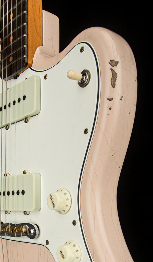 Fender Custom Shop 1963 Jazzmaster Relic - Aged Shell Pink #86844