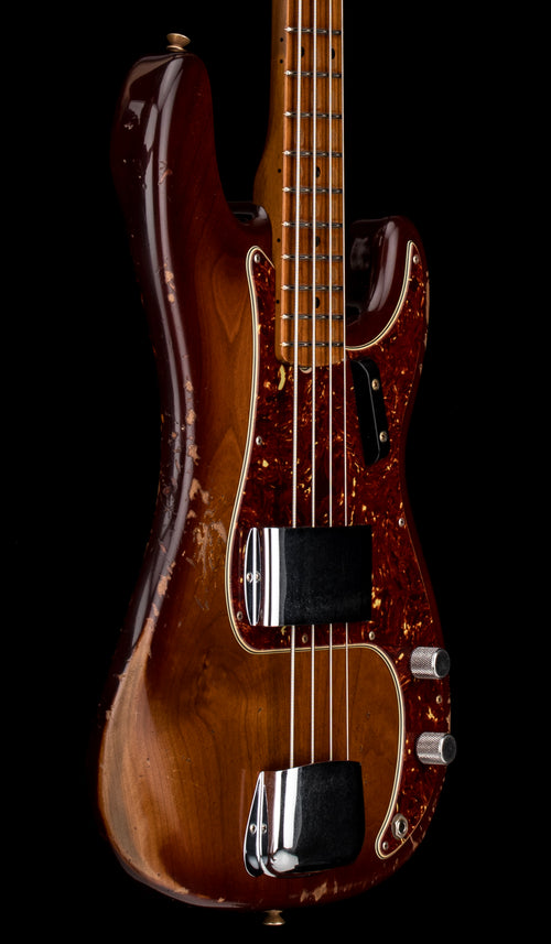 Fender Custom Shop Empire '58 Precision Bass Heavy Relic - Faded Aged Tobacco Burst #91783