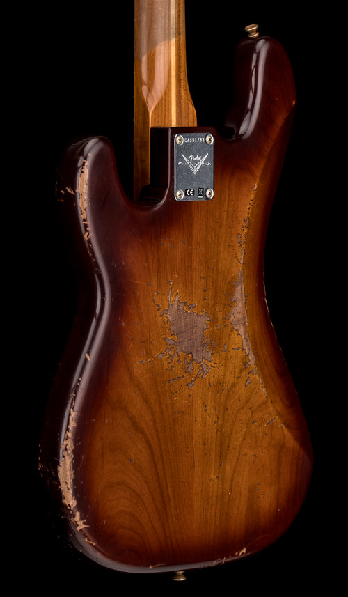 Fender Custom Shop Empire '58 Precision Bass Heavy Relic - Faded Aged Tobacco Burst #91783