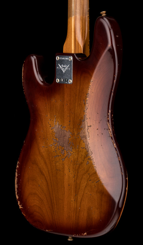 Fender Custom Shop Empire '58 Precision Bass Heavy Relic - Faded Aged Tobacco Burst #91783