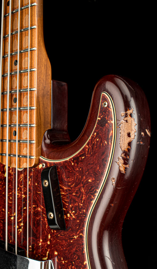 Fender Custom Shop Empire '58 Precision Bass Heavy Relic - Faded Aged Tobacco Burst #91783
