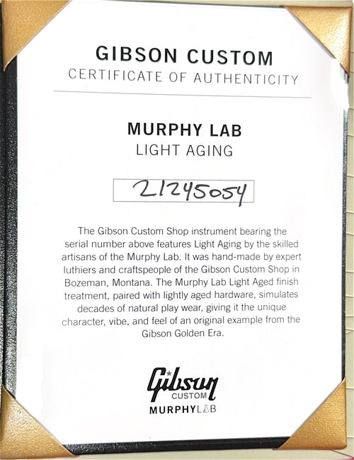 Gibson Custom Shop 1963 SJ-200 Murphy Lab Light Aged - Dark Natural #45054