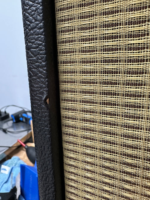 Used Avatar 2x12 Cabinet with Weber Blue Dog and Silver Bell Speakers #1710
