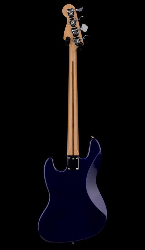 Used Fender Standard Jazz Bass Fretless (2001) - Midnight Blue #76419 with Hard Case