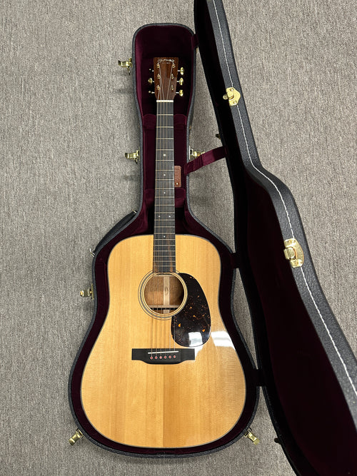 Used Martin D-18 Modern Deluxe (2024) - Natural #85222 with Original Hard Case
