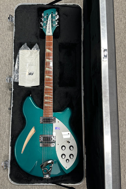 Used Rickenbacker 360/12 (2004) - Turquoise #25881 with Original Hard Case