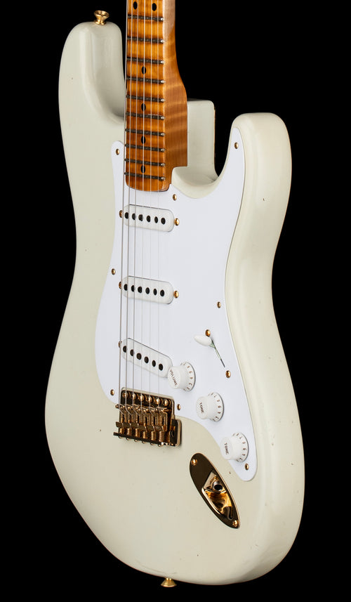 Fender Custom Shop Limited Edition '54 Stratocaster Journeyman Relic/Closet Classic Hardware - Aged India Ivory #0082