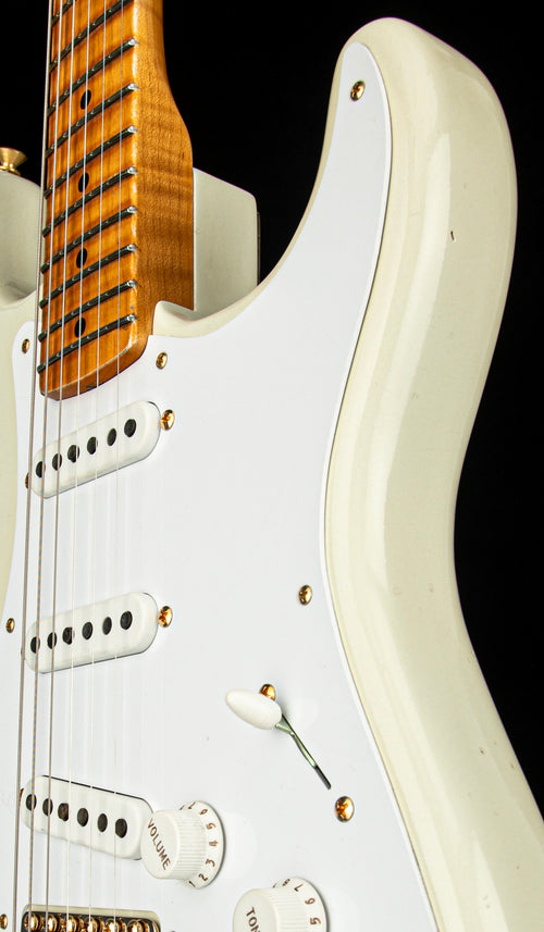 Fender Custom Shop Limited Edition '54 Stratocaster Journeyman Relic/Closet Classic Hardware - Aged India Ivory #0082