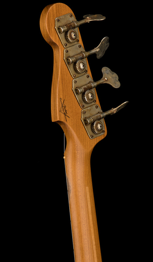 Fender Custom Shop Empire '58 Precision Bass Journeyman Relic - Aged Sherwood Green Metallic #91961
