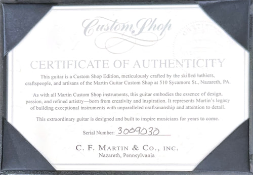 Martin Custom Shop 000-28 Style Adirondack Spruce/Guatemalan Rosewood #09030 (Empire Music Spec)