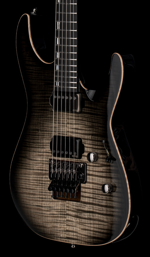 ESP Custom Shop M-II FR - See-Thru Charcoal Burst #01252 (NAMM 2026)
