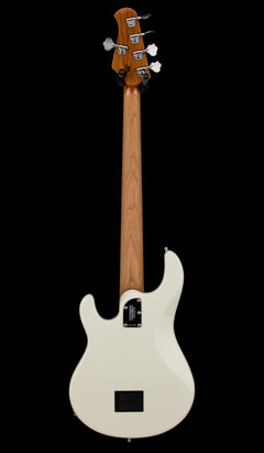 Used Ernie Ball Music Man StingRay Special 5 H - Ivory #11759 with Gig Bag