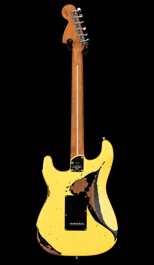 Used Fender Custom Shop Empire 67 Super Stratocaster HSS Heavy Relic (2023) - Graffiti Yellow/Black #15916 with Original Hard Case