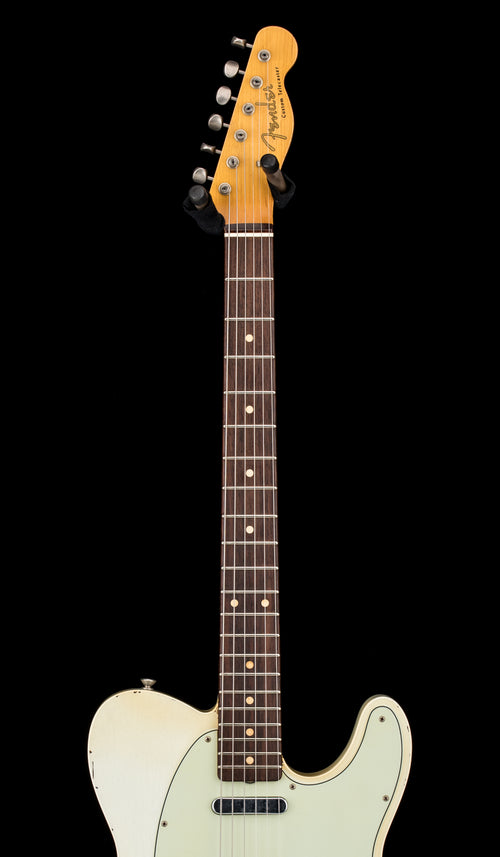 Used Fender Custom Shop Masterbuilt Paul Waller 1962 Telecaster Relic (2017) - Olympic White/3-Color Sunburst #89803 with Original Hard Case