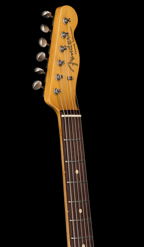 Used Fender Custom Shop Masterbuilt Paul Waller 1962 Telecaster Relic (2017) - Olympic White/3-Color Sunburst #89803 with Original Hard Case