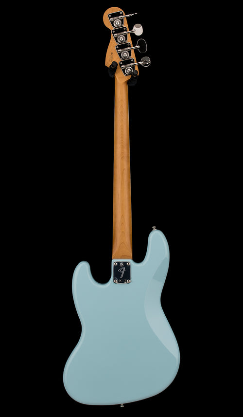 Used Fender Gold Foil Jazz Bass (2023) - Sonic Blue #08071 with Gig Bag