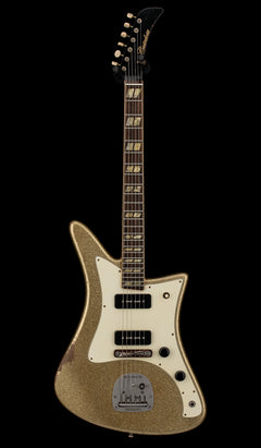 Castedosa Guitars Maravilla L-84 - Aged Gold Sparkle #486