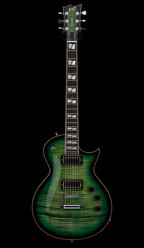 ESP Eclipse USA - Dark Lime Sunburst #25282