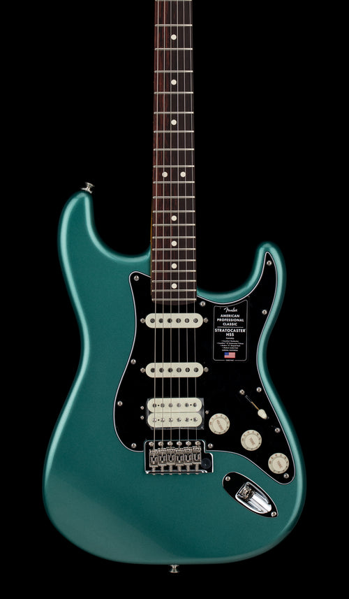 Fender American Professional Classic Stratocaster HSS - Faded Sherwood Green Metallic #00689