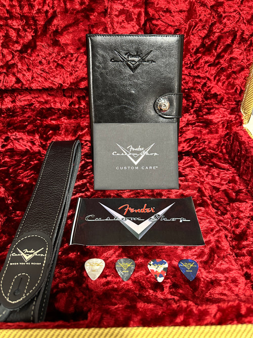 Fender Custom Shop 1955 Precision Bass DLX Closet Classic - Faded Taos Turquoise #87618