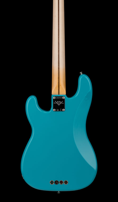 Fender Custom Shop 1955 Precision Bass DLX Closet Classic - Faded Taos Turquoise #87618
