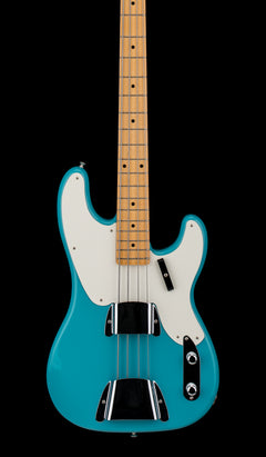 Fender Custom Shop 1955 Precision Bass DLX Closet Classic - Faded Taos Turquoise #87618