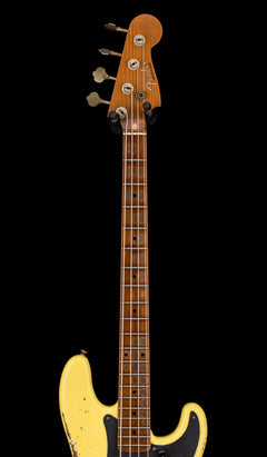 Fender Custom Shop Empire '58 Precision Bass Heavy Relic - Faded Aged Graffiti Yellow #88406