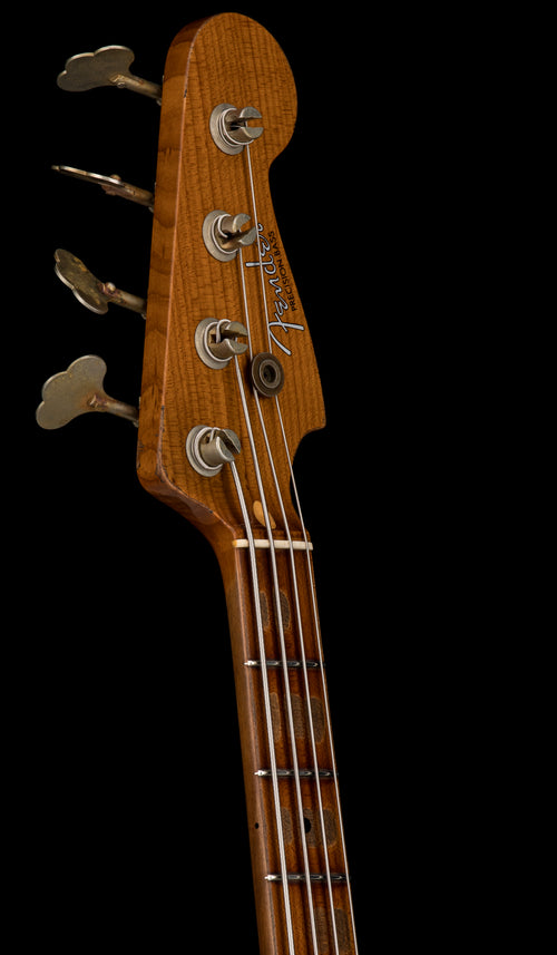 Fender Custom Shop Empire '58 Precision Bass Heavy Relic - Faded Aged Graffiti Yellow #88406