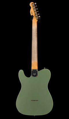 Fender Custom Shop Limited Edition 1960 Telecaster Journeyman Relic - Aged Sage Green Metallic #80873