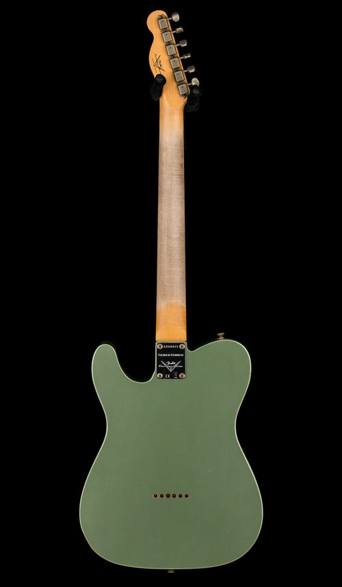 Fender Custom Shop Limited Edition 1960 Telecaster Journeyman Relic - Aged Sage Green Metallic #80873