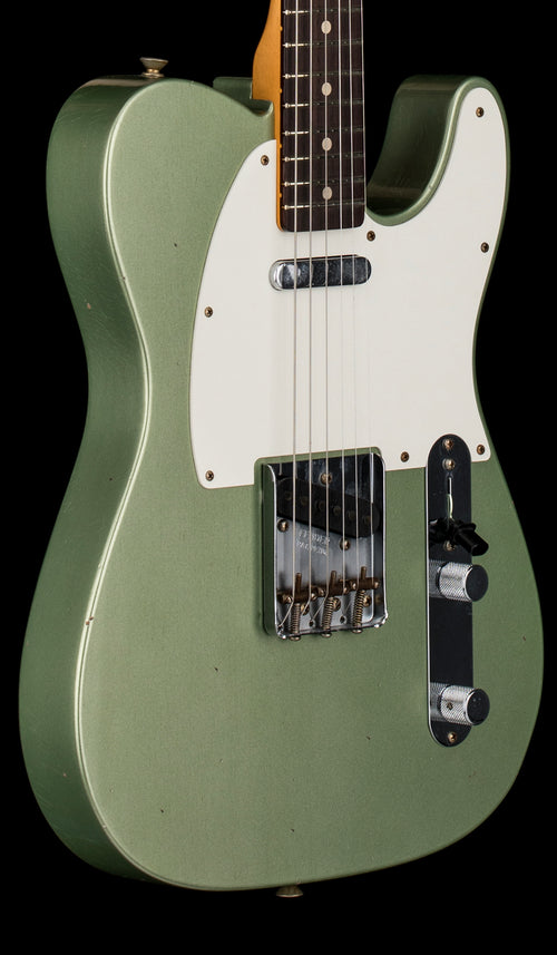 Fender Custom Shop Limited Edition 1960 Telecaster Journeyman Relic - Aged Sage Green Metallic #80873