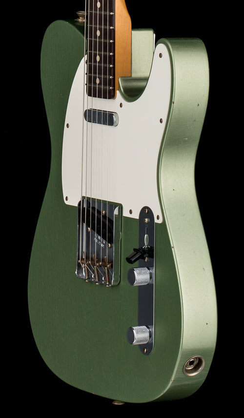 Fender Custom Shop Limited Edition 1960 Telecaster Journeyman Relic - Aged Sage Green Metallic #80873