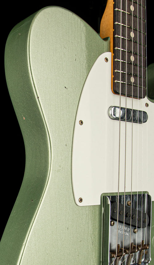 Fender Custom Shop Limited Edition 1960 Telecaster Journeyman Relic - Aged Sage Green Metallic #80873