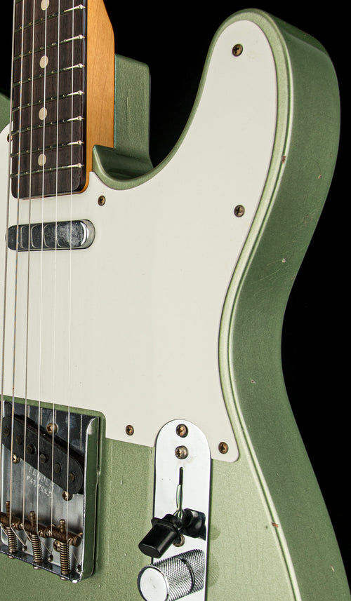 Fender Custom Shop Limited Edition 1960 Telecaster Journeyman Relic - Aged Sage Green Metallic #80873